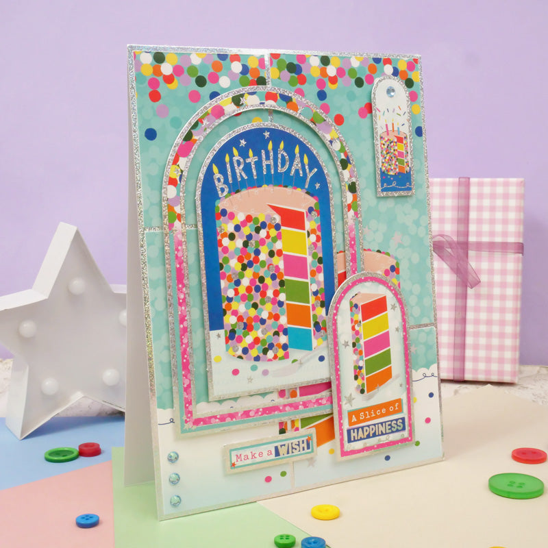 Happy Birthday Luxury Topper Set