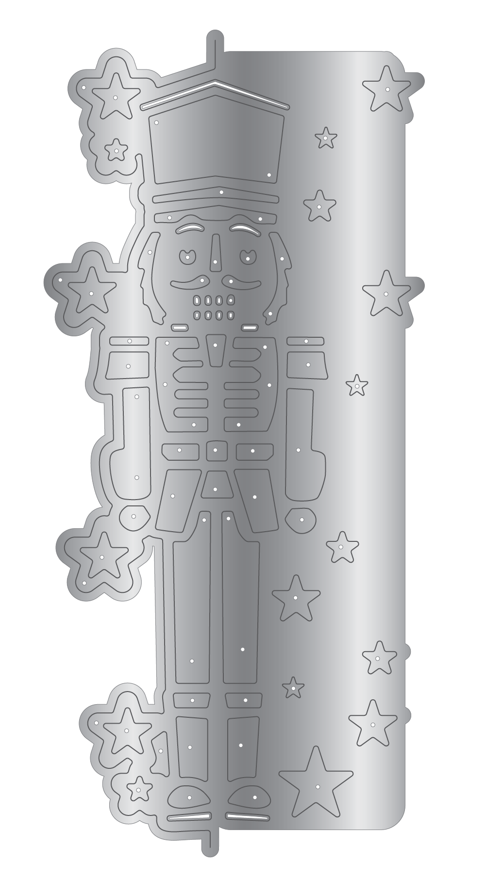 Sara Signature A Christmas Dream Metal Dies Edge’able - The Magical Nutcracker