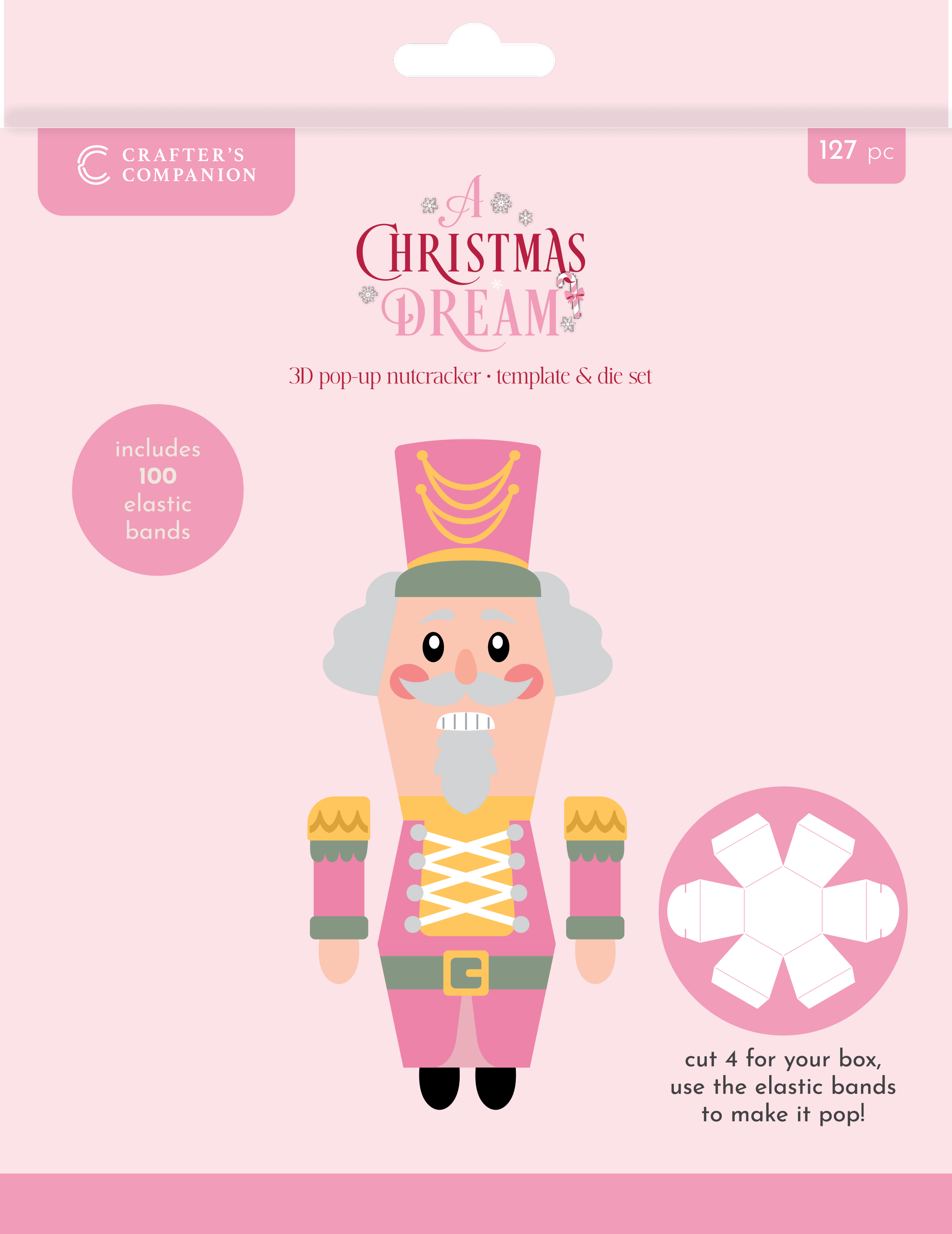 Sara Signature A Christmas Dream Die and Stencil - 3D Pop-Up Nutcracker