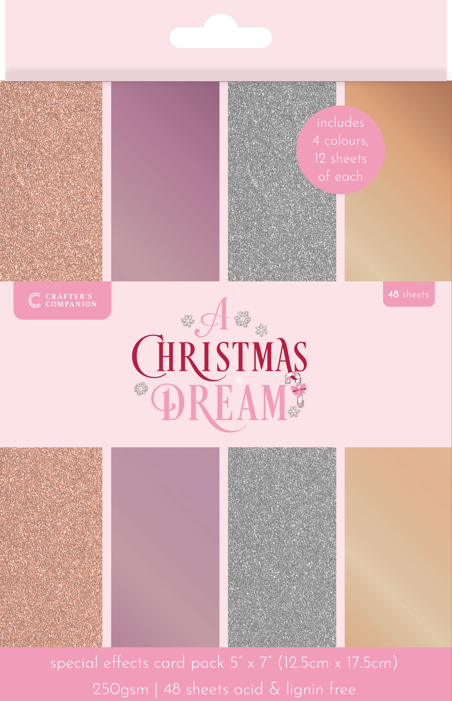Sara Signature A Christmas Dream Special Finish Card 48 Pack