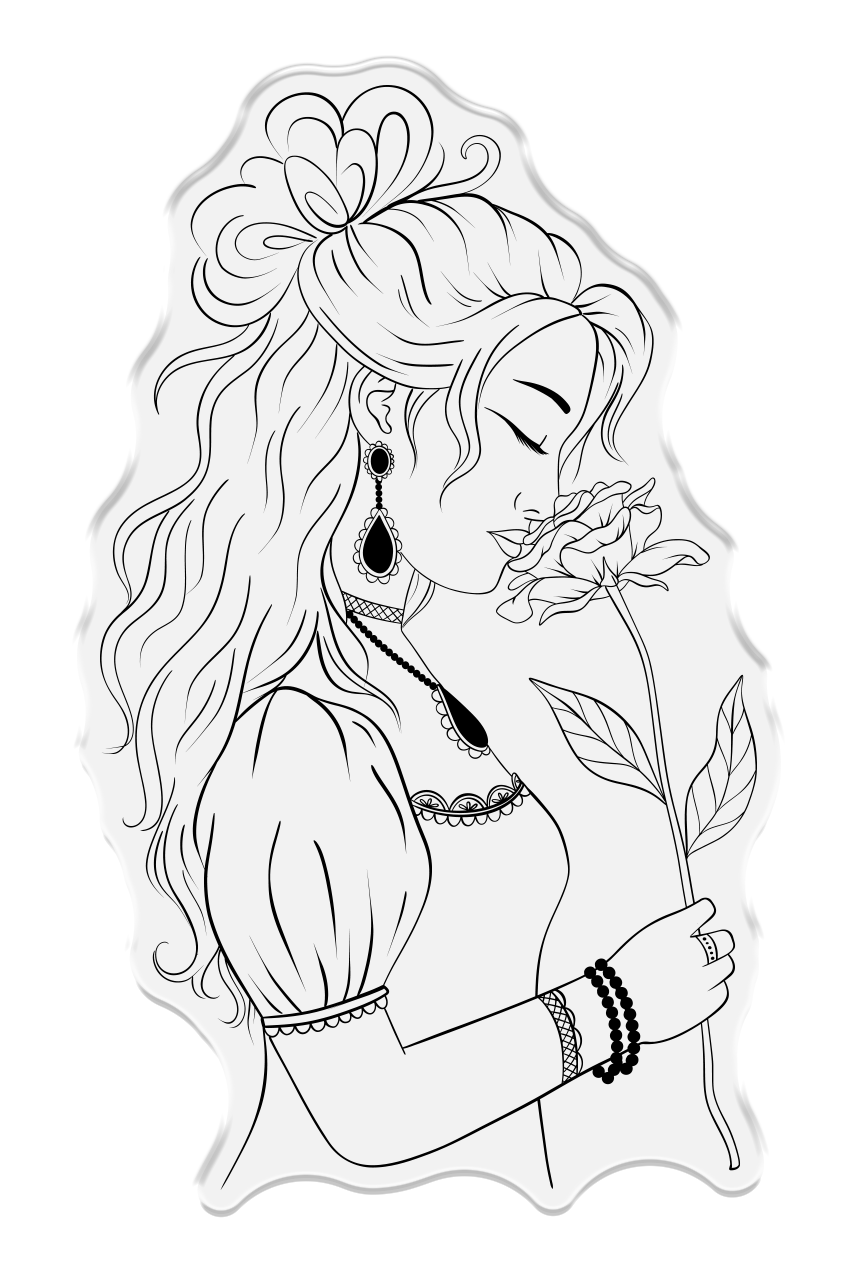 Sara Signature Thorn & Bloom Stamp & Die Set - Kissed by a Rose