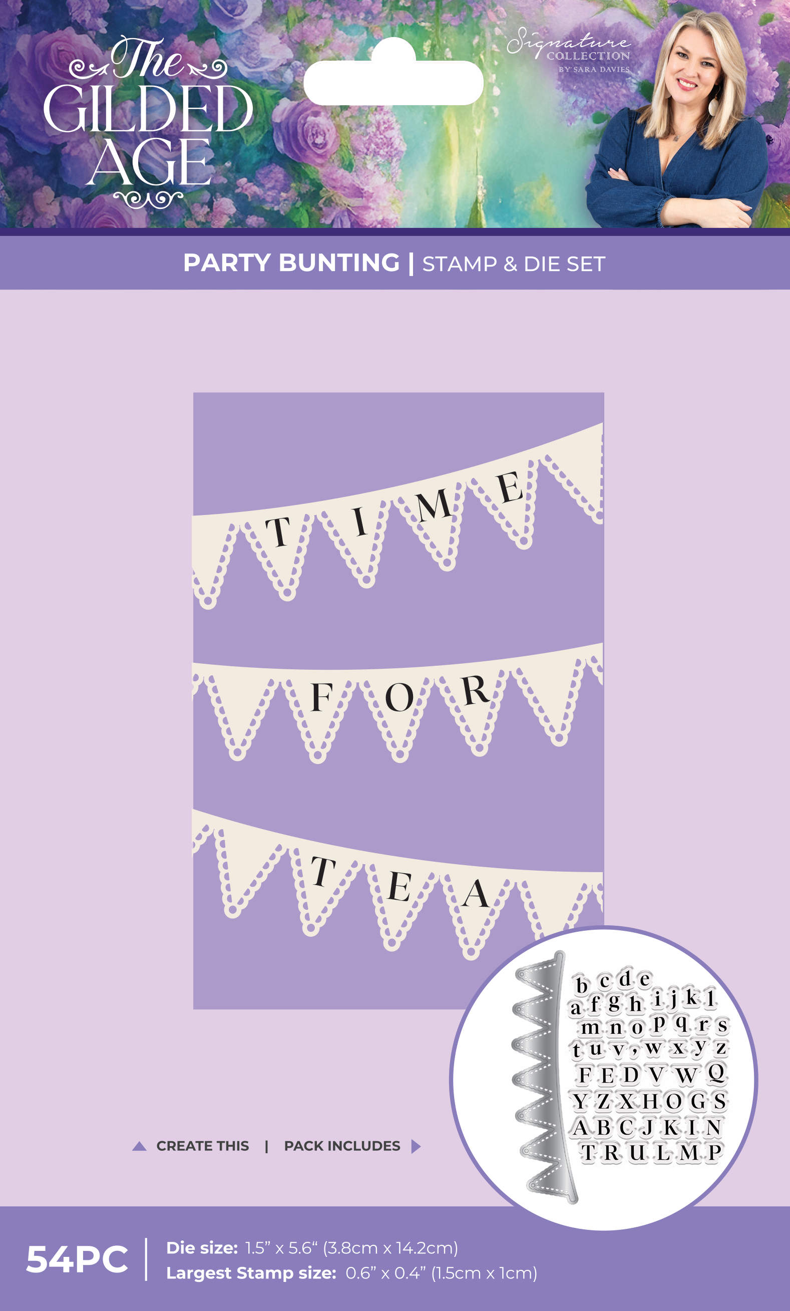 Sara Signature The Gilded Age Stamp & Die - Party Bunting