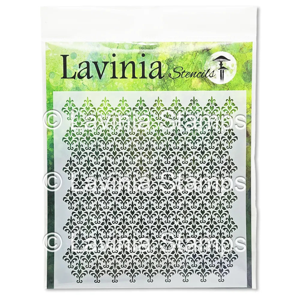 Lavinia Stencil - Baroque Flower