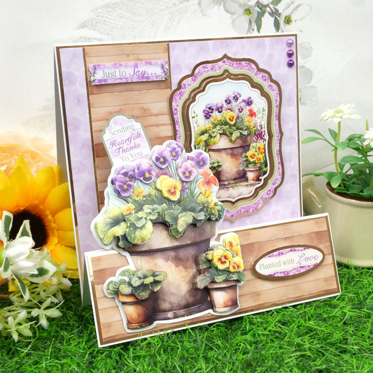 Crafty Stash Pads - Cottage Garden