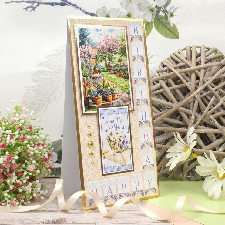 Crafty Stash Pads - Cottage Garden