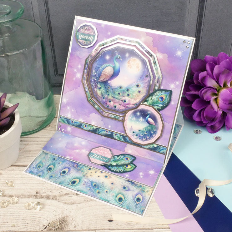 Crafty Stash Pads - Peacock Paradise