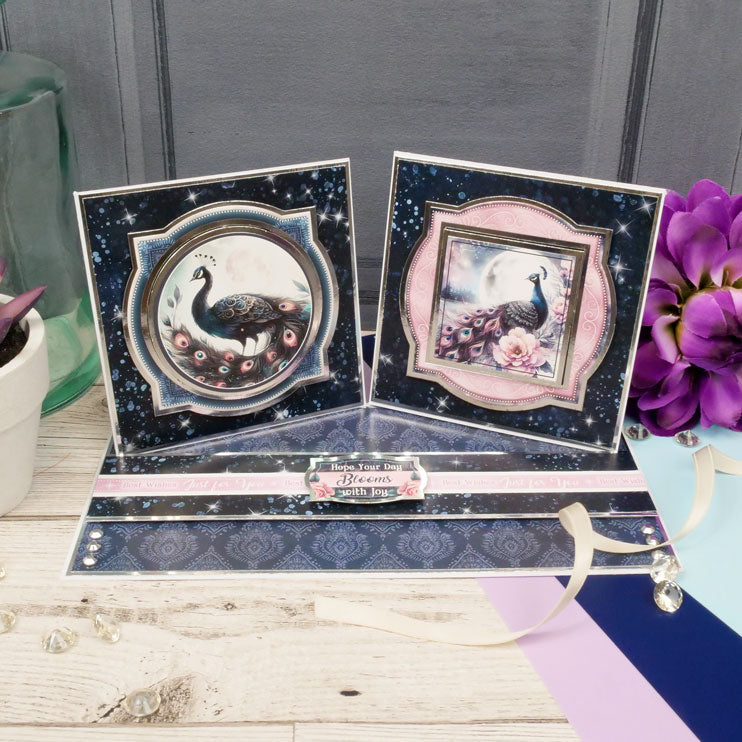 Crafty Stash Pads - Peacock Paradise