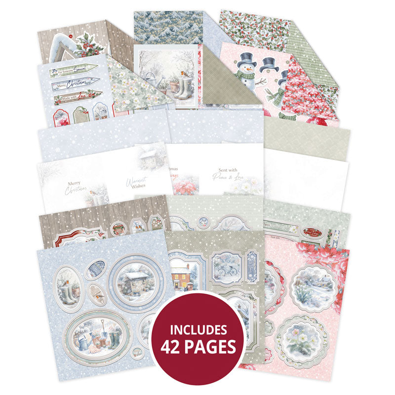 Crafty Stash Pads - In the Winter Garden