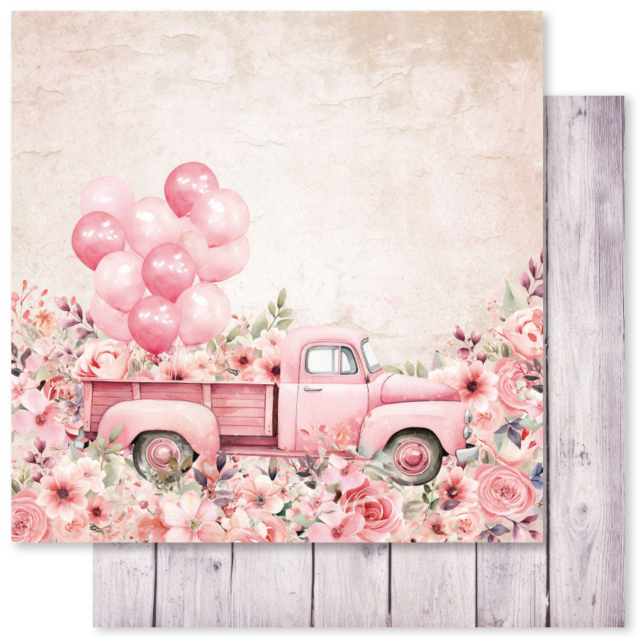 Sweet Valentine Basics D 12 x 12 Paper (12 pc Bulk Pack) 33354