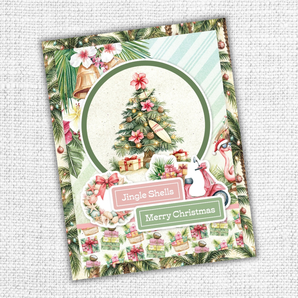 Christmas in Paradise 6 x 8" Cut Aparts 36940