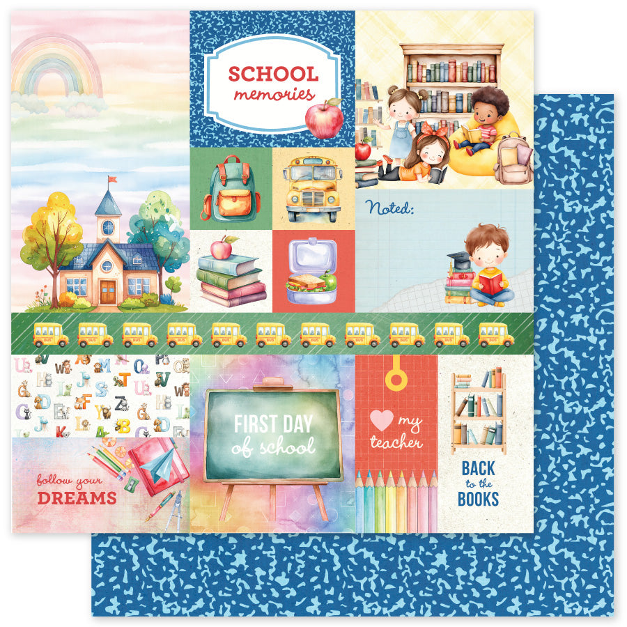 School Days 6x6 Paper Collection 36469