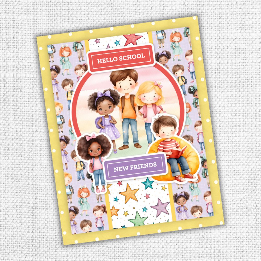 School Days 6 x 8" Cut Aparts 36496
