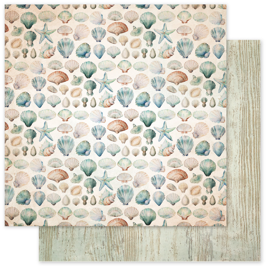 Seaside Memories Basics B 12x12 Paper (12 pc Bulk Pack) 33780