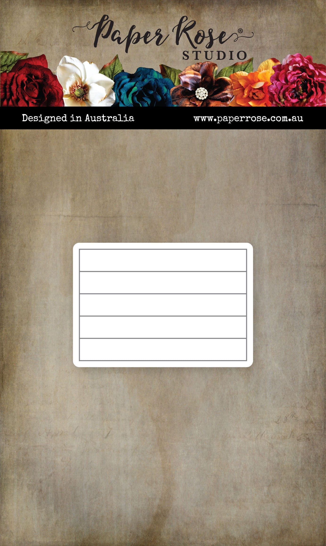 Short Sentiment Strip Metal Die 34407