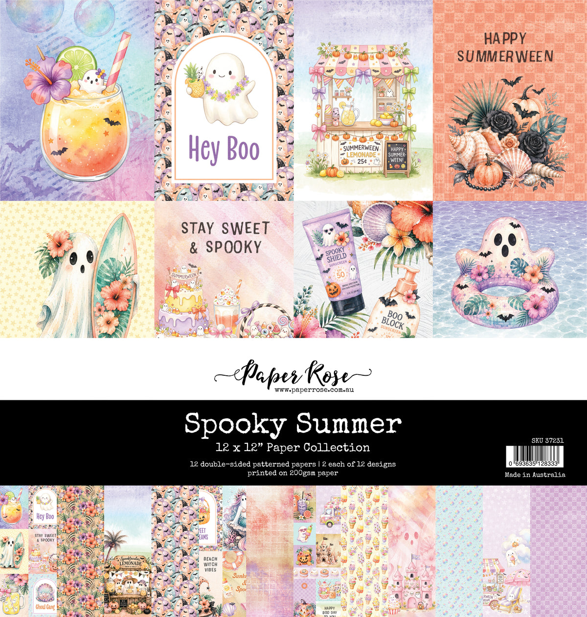 Spooky Summer 12x12 Paper Collection 37231