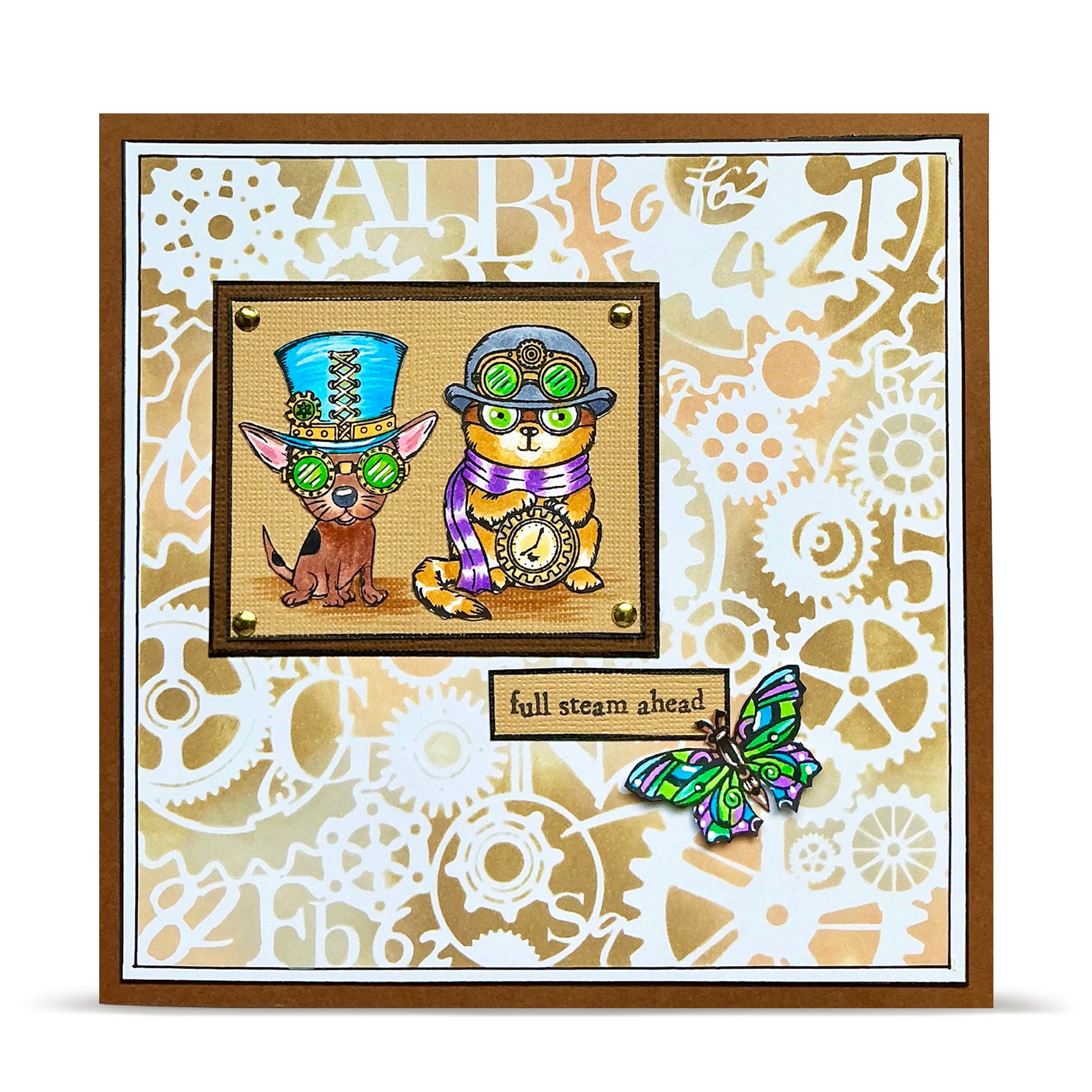 AALL and Create - A7 - Stamp Set - Precision Paws