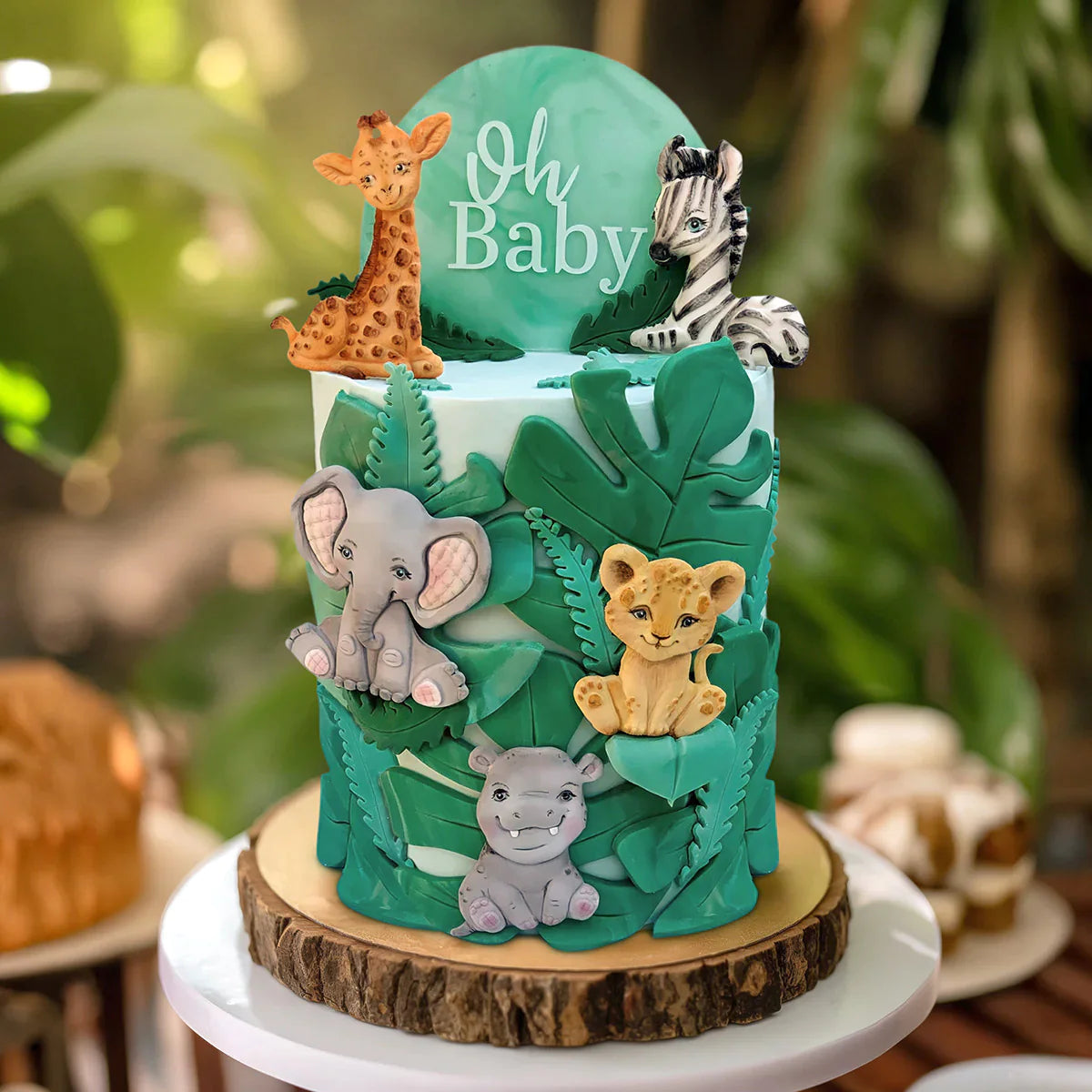 Sweet Safari Elephant Silicone Mould