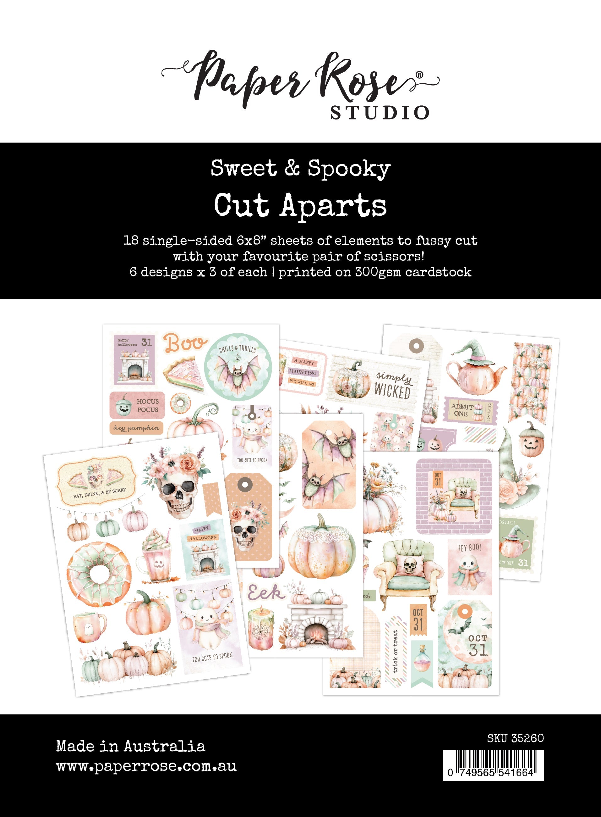 Sweet & Spooky Cut Aparts 35260