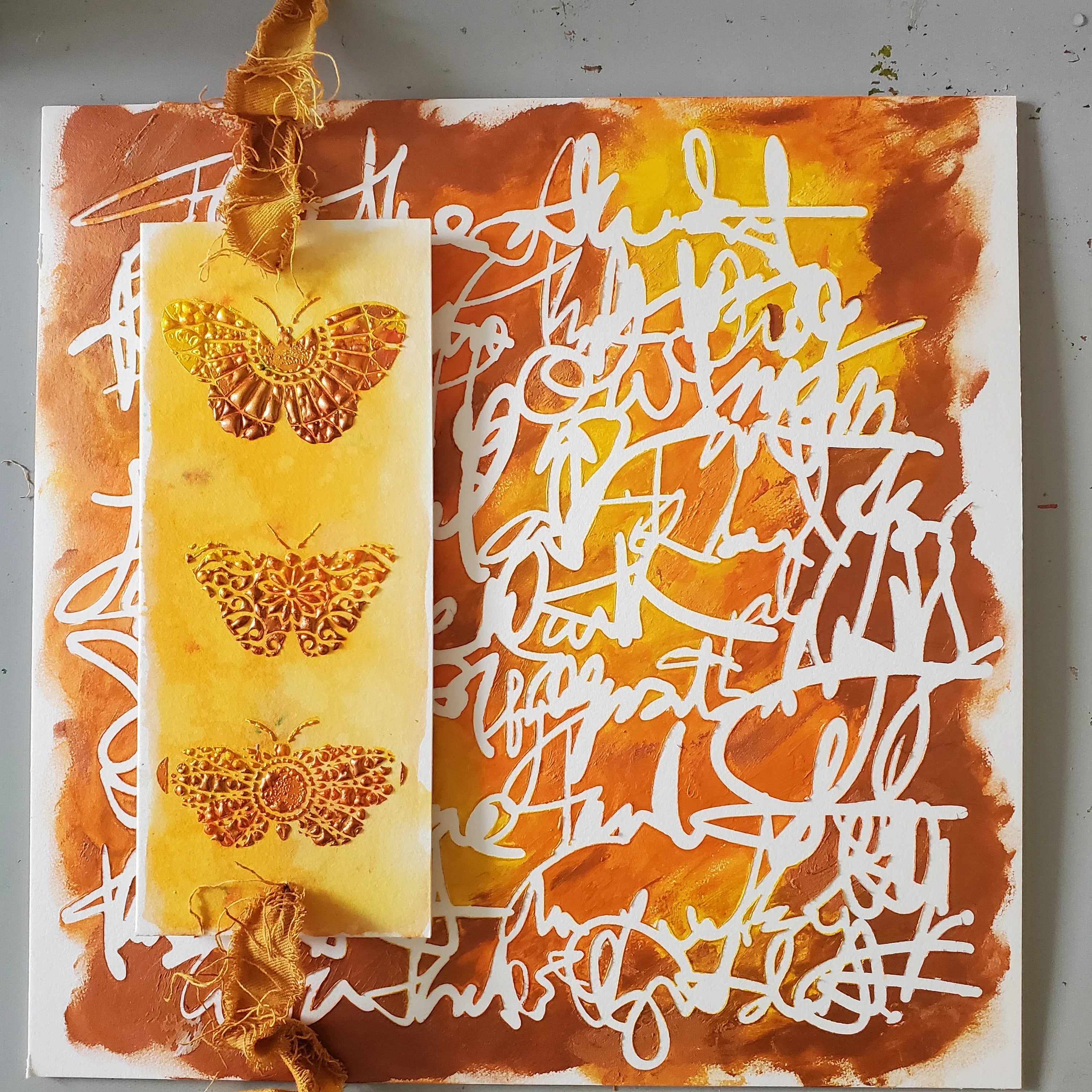 The Crafters Workshop 6x6 Messy Script