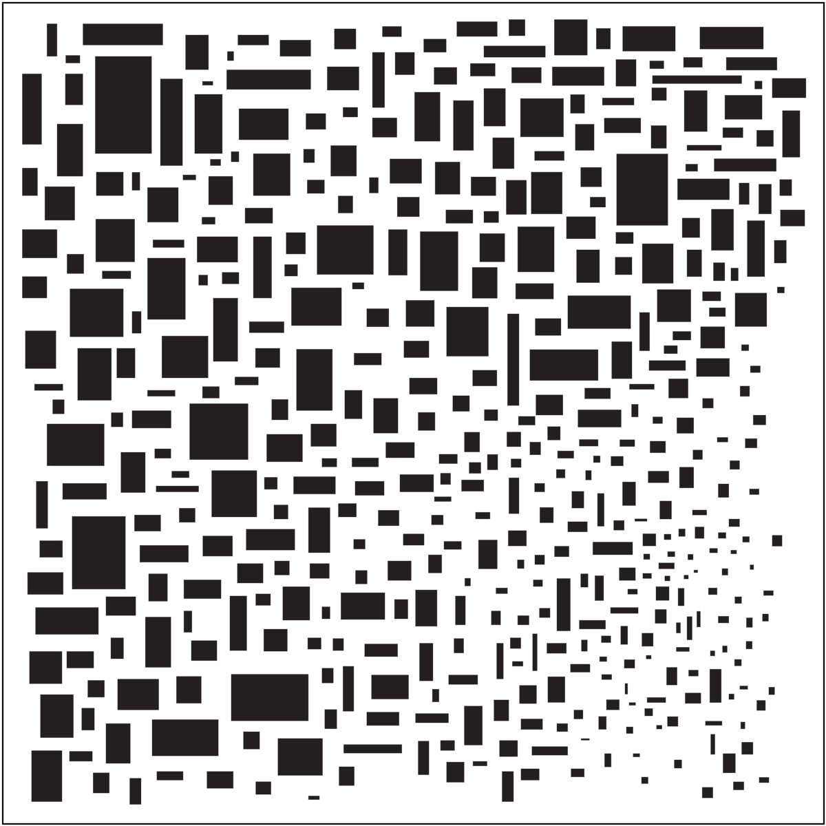 The Crafters Workshop 6x6 Stencil Cubist