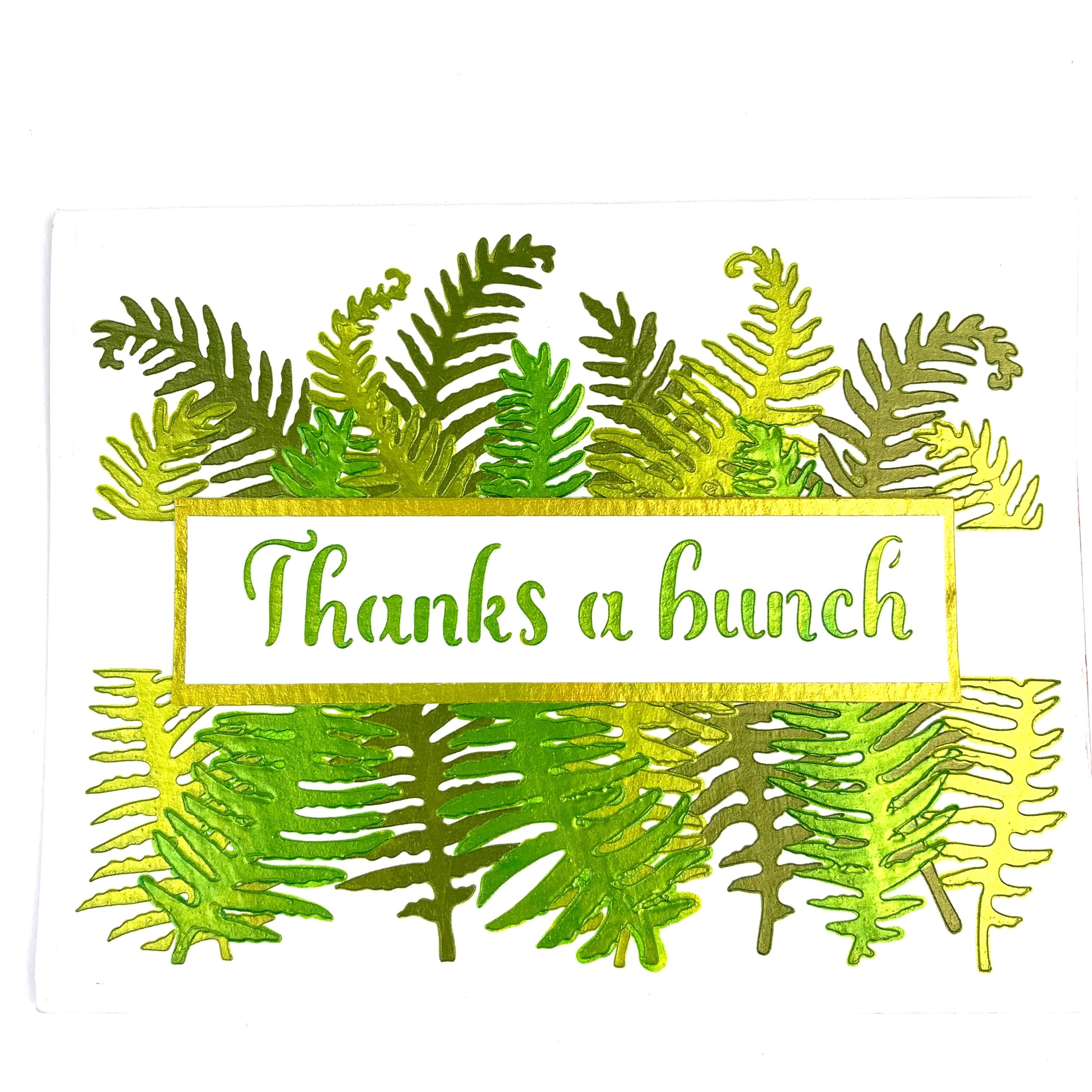 The Crafters Workshop Layered Fern Banner