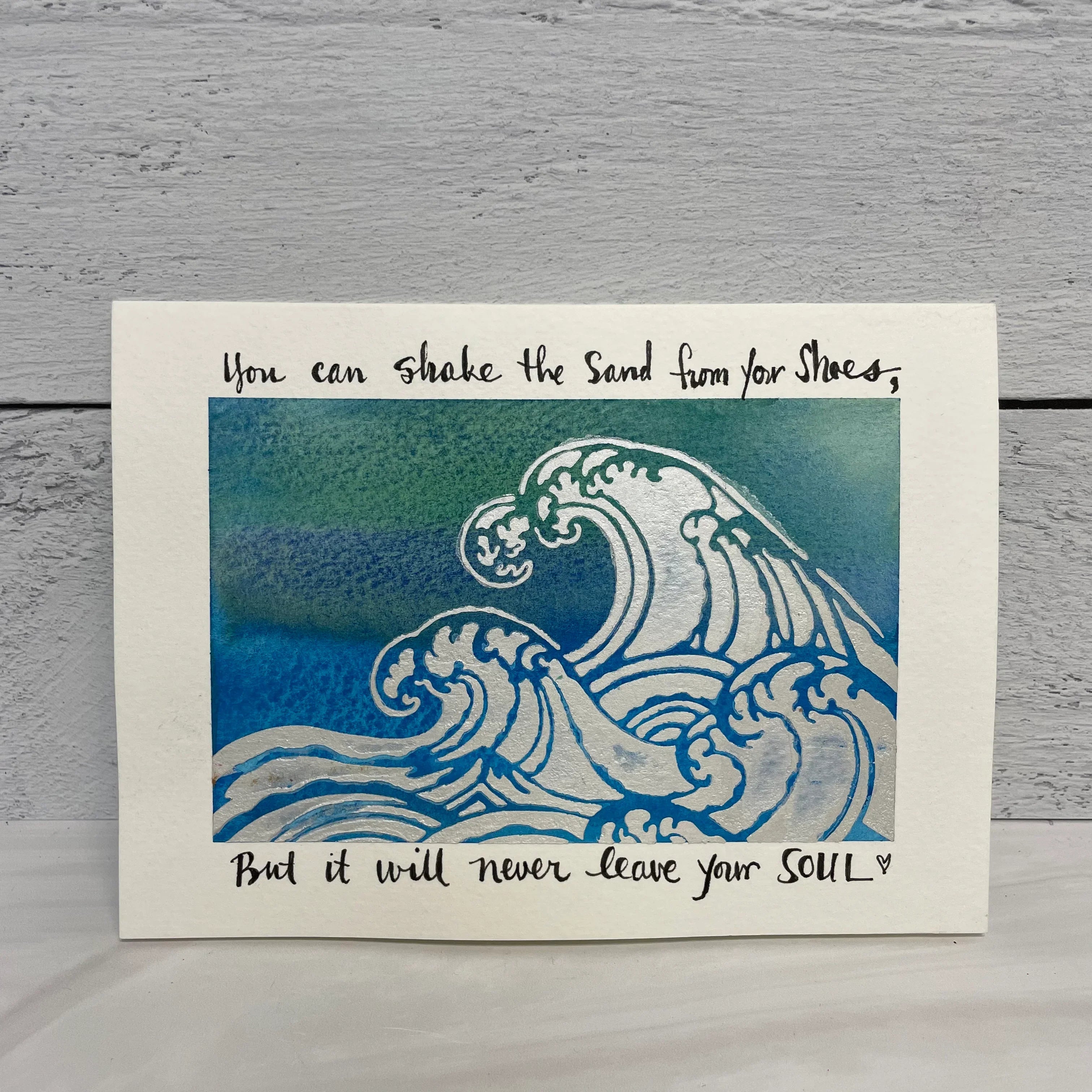 The Crafters Workshop 6x6 Stencil Wave