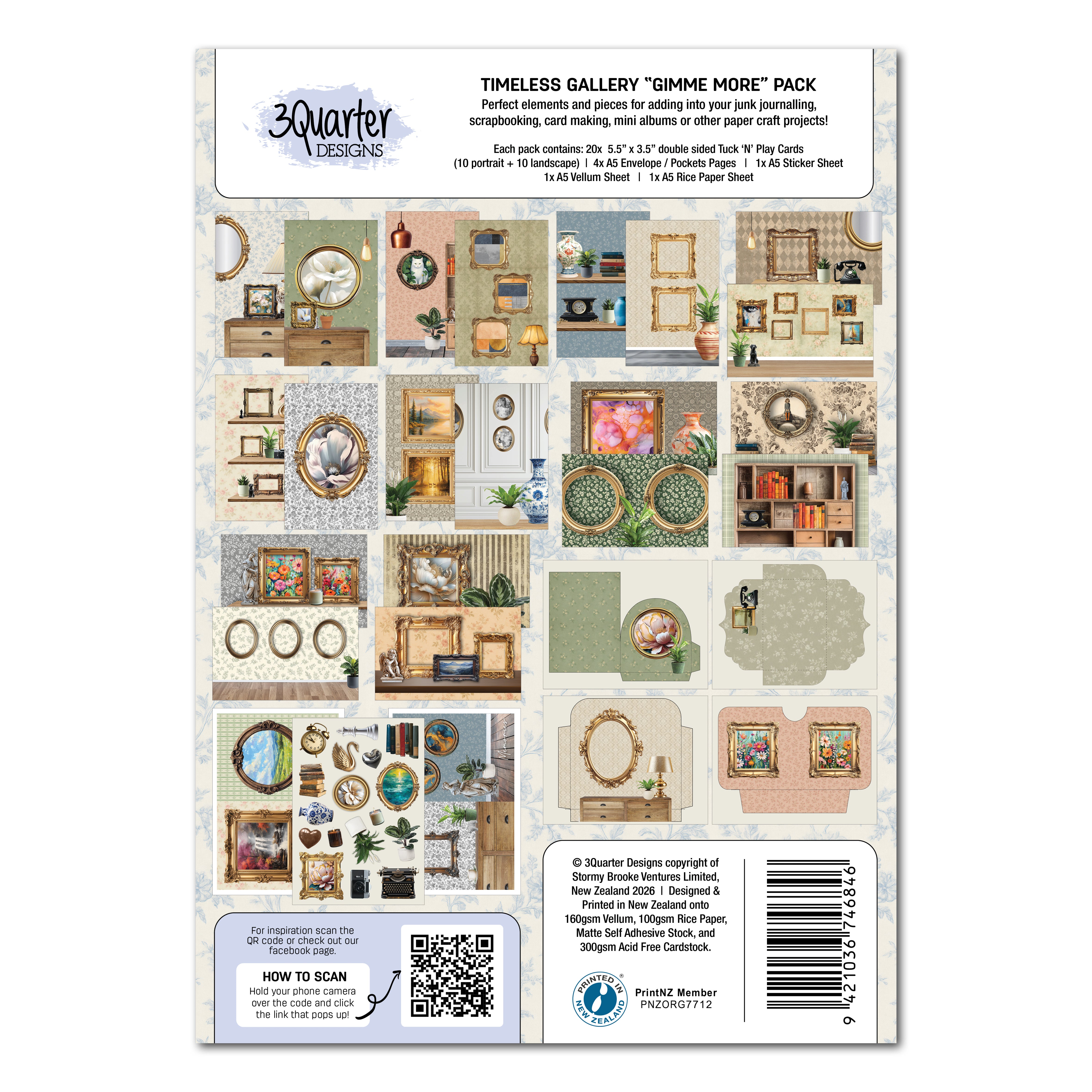 3Quarter Designs Timeless Gallery Gimme More Pack