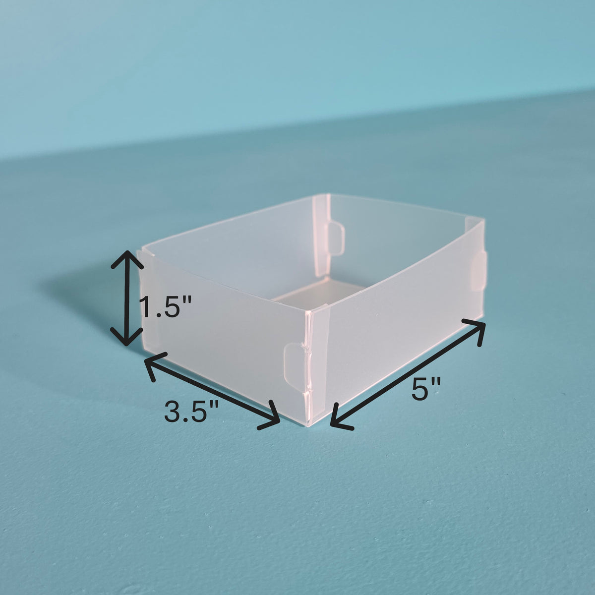 TOO Basic Box 11 - 1.5"H x 3.5" x 5" - Set of 5