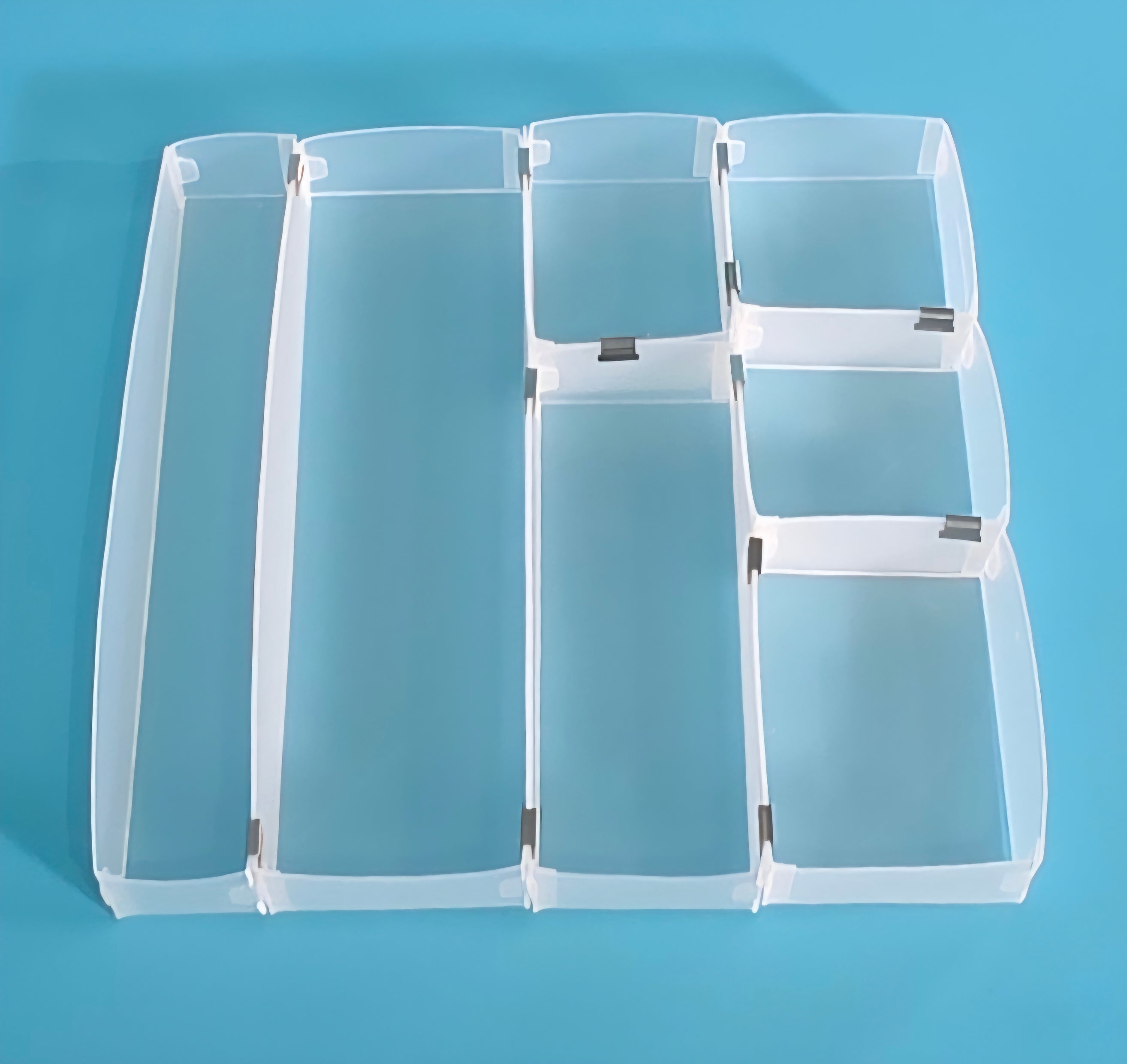 The Organized Option Basic Box Small Box Organizer Collection with Connector Tool