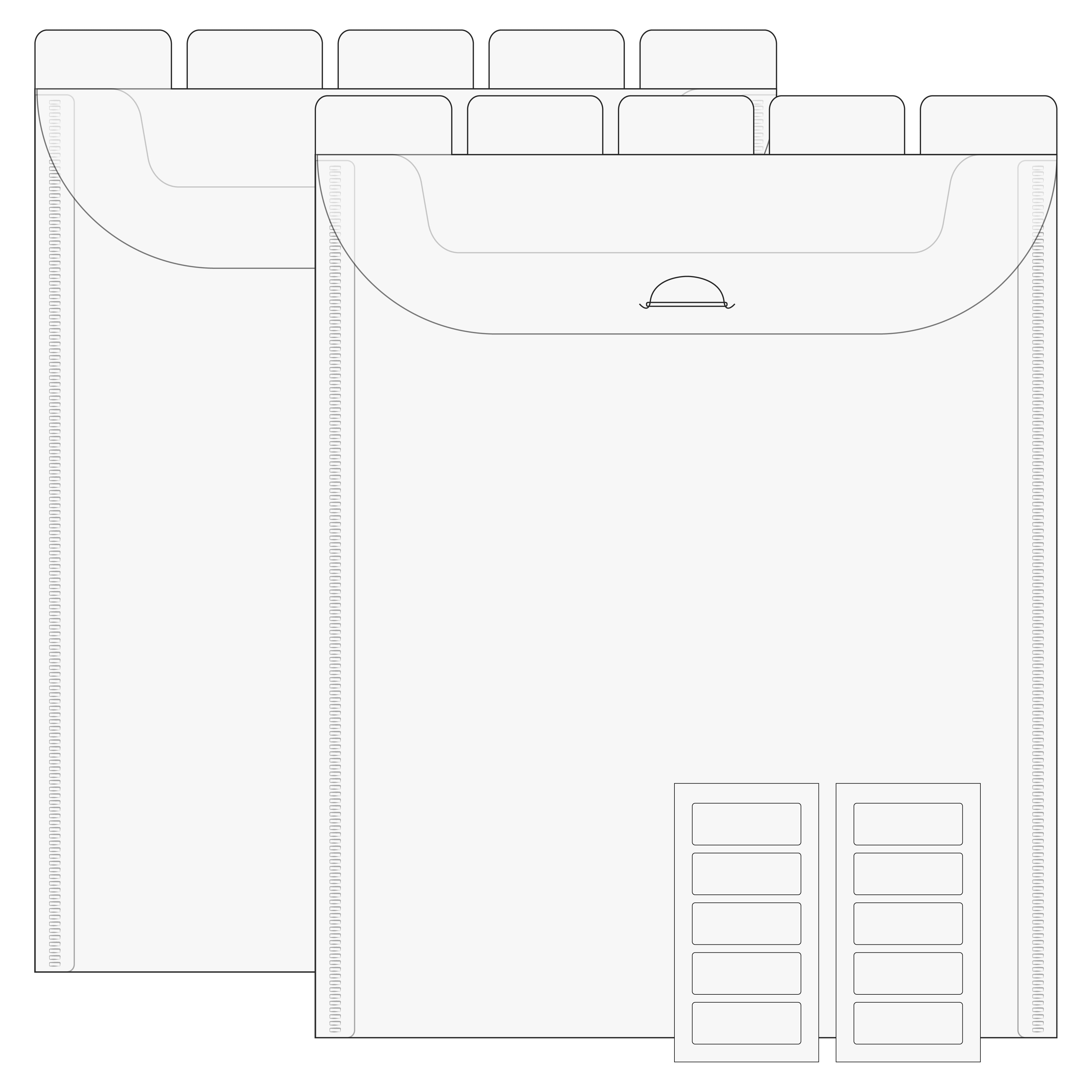 The Organized Option 8.5x11 Flip Flap Tabbed Divider Pockets - 10pk