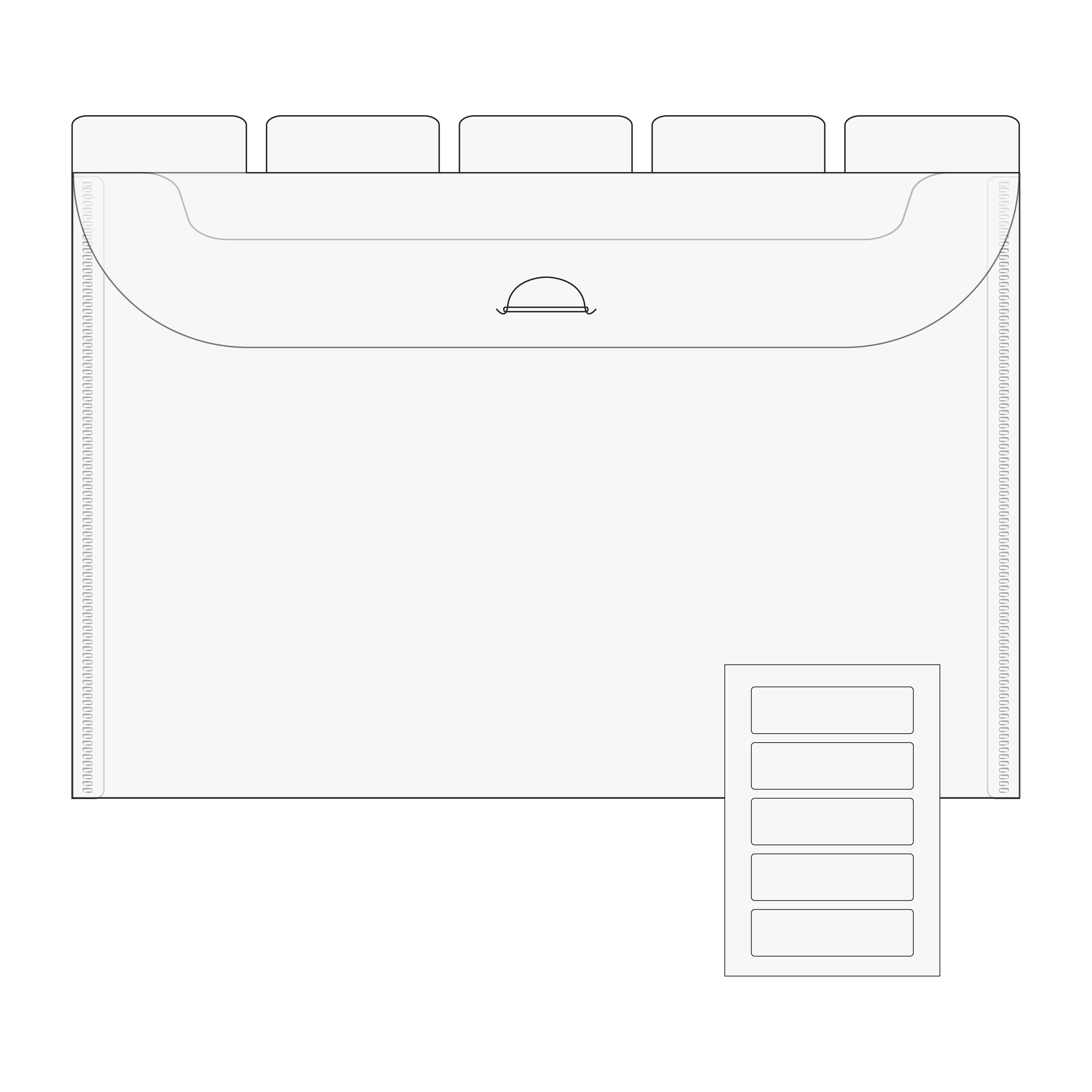 The Organized Option 9x6 Flip Flap Tabbed Divider Pockets - 10pk