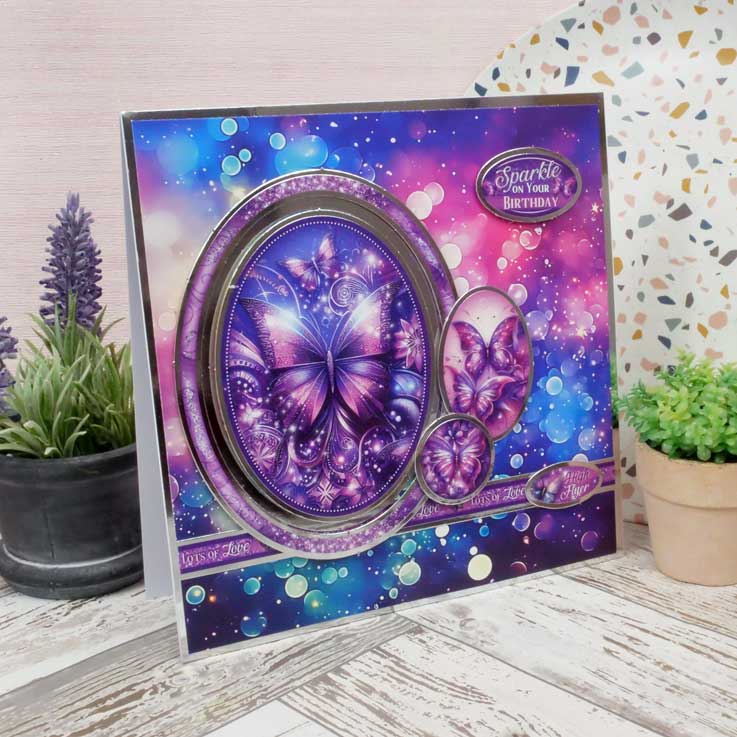 Card Topper Pads - Beautiful Butterflies