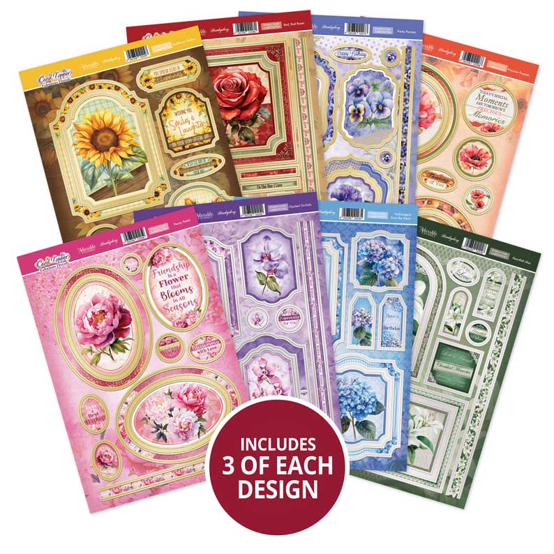 Card Topper Pads - Fabulous Florals