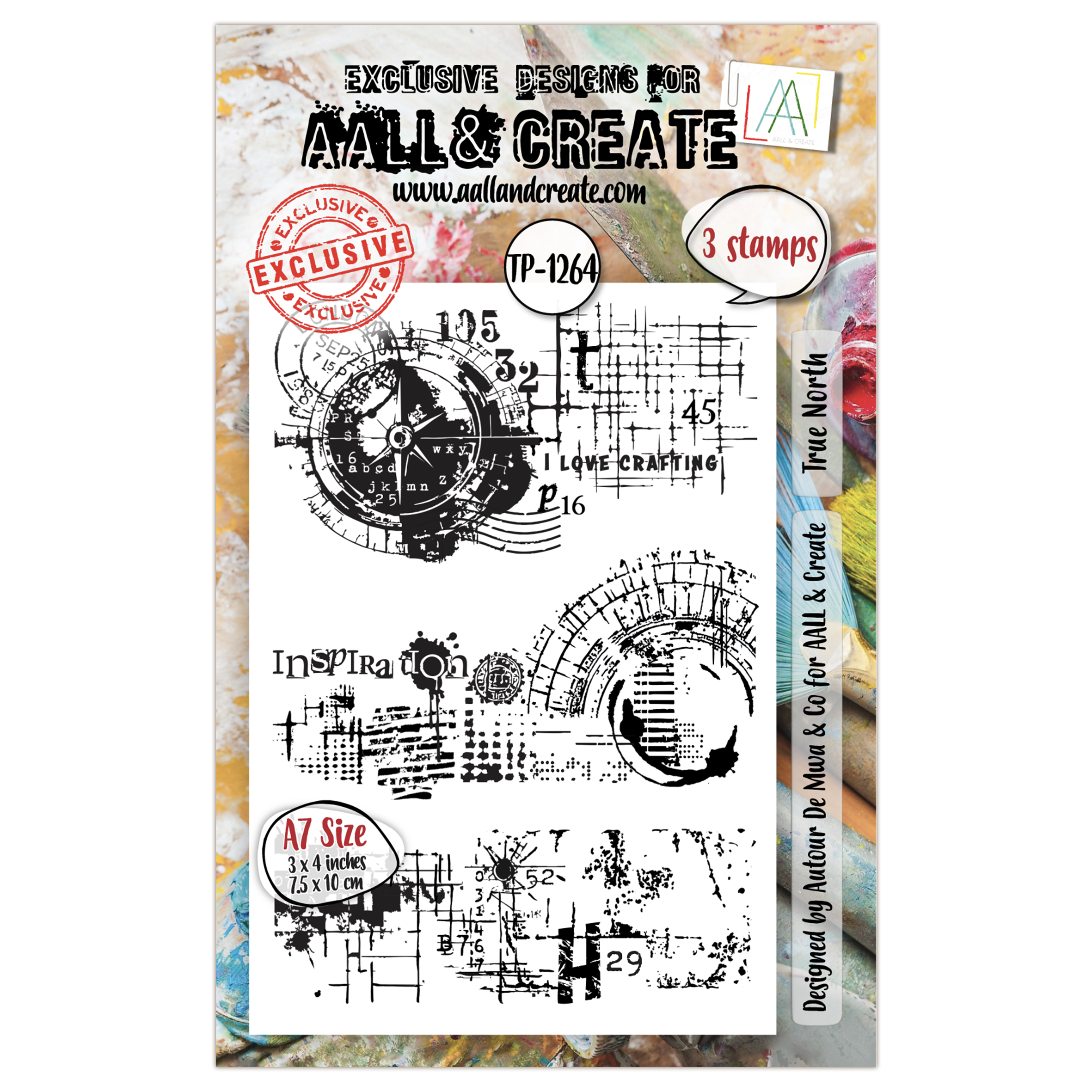 AALL and Create - A7 Stamp Set - True North