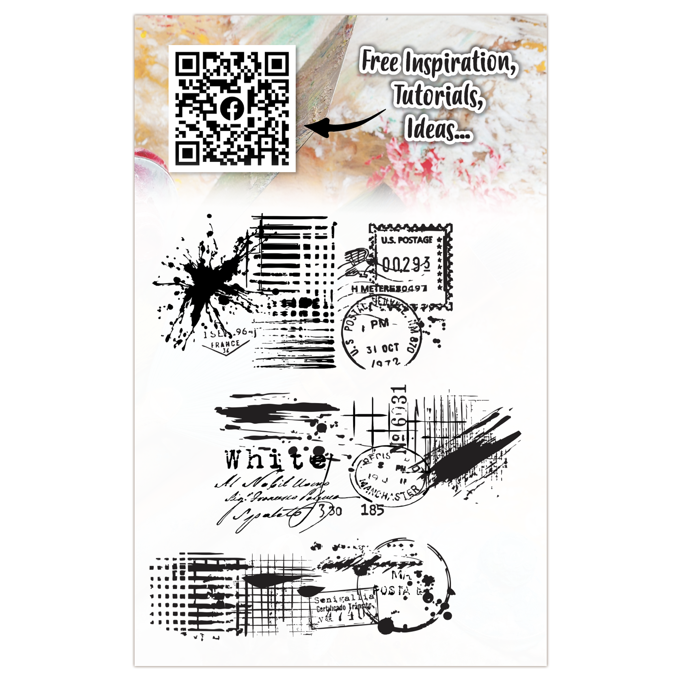 AALL and Create - A7 Stamp Set - White Seal