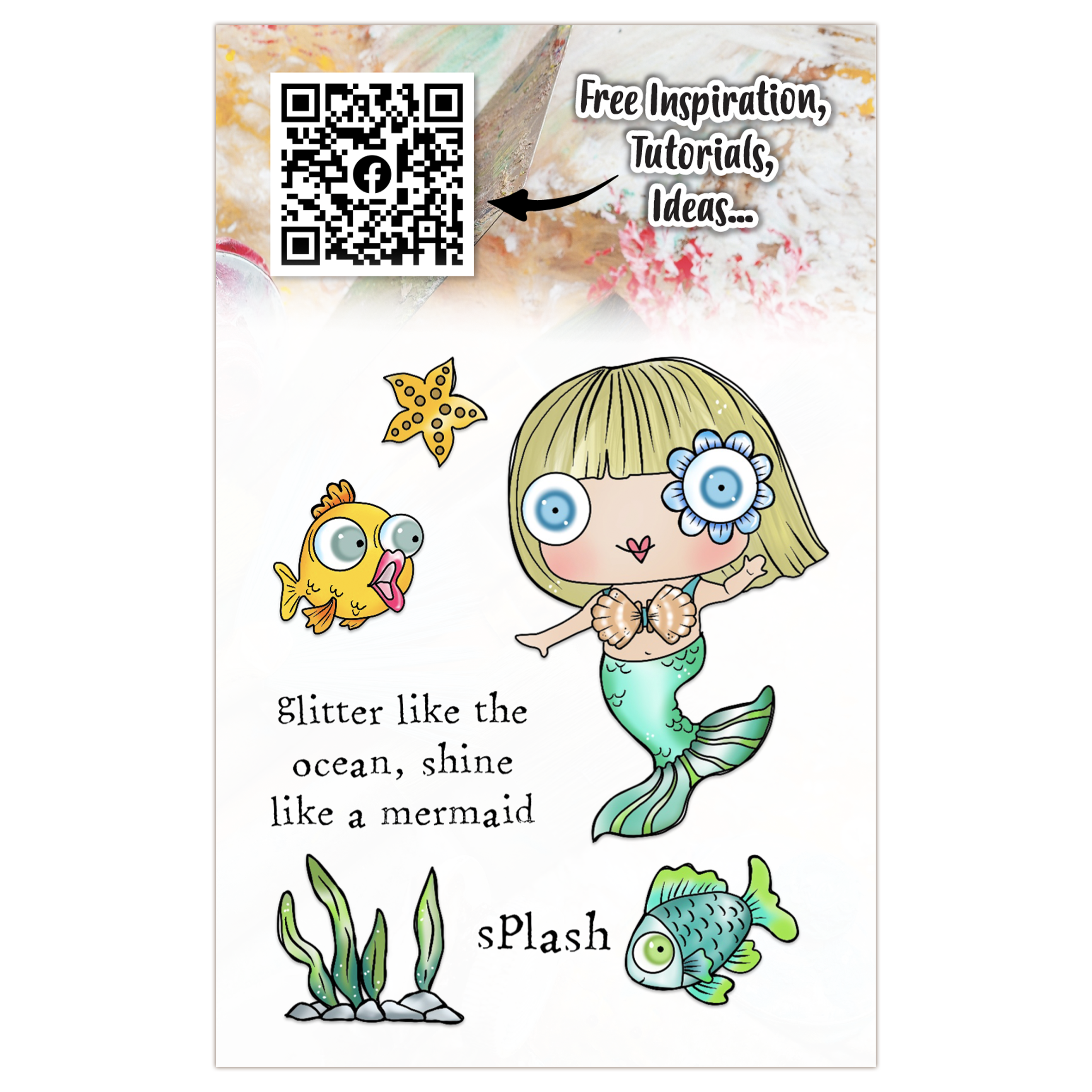 AALL and Create - A7 Stamp Set - Emily's Splash