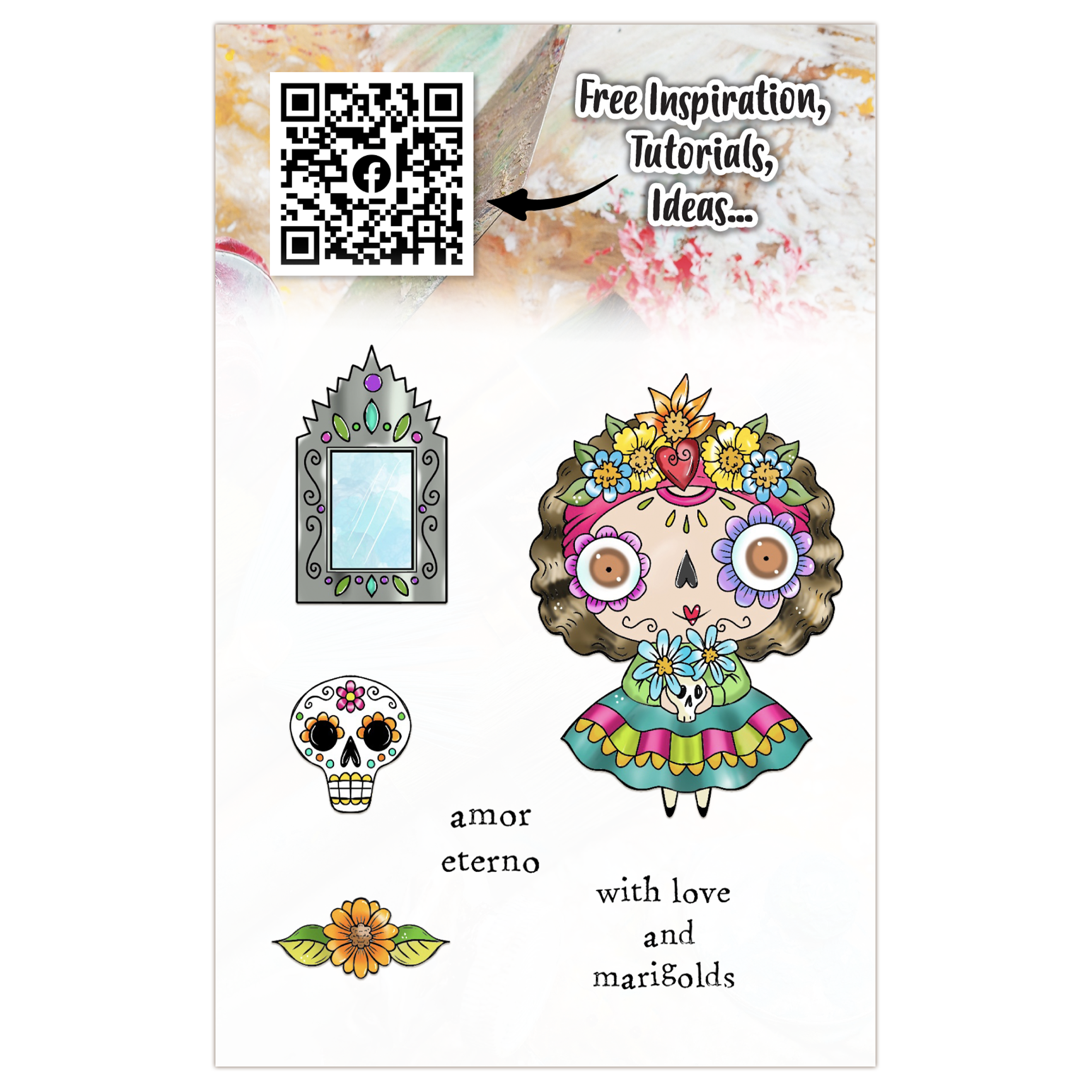 AALL and Create - A7 Stamp Set - Marigold