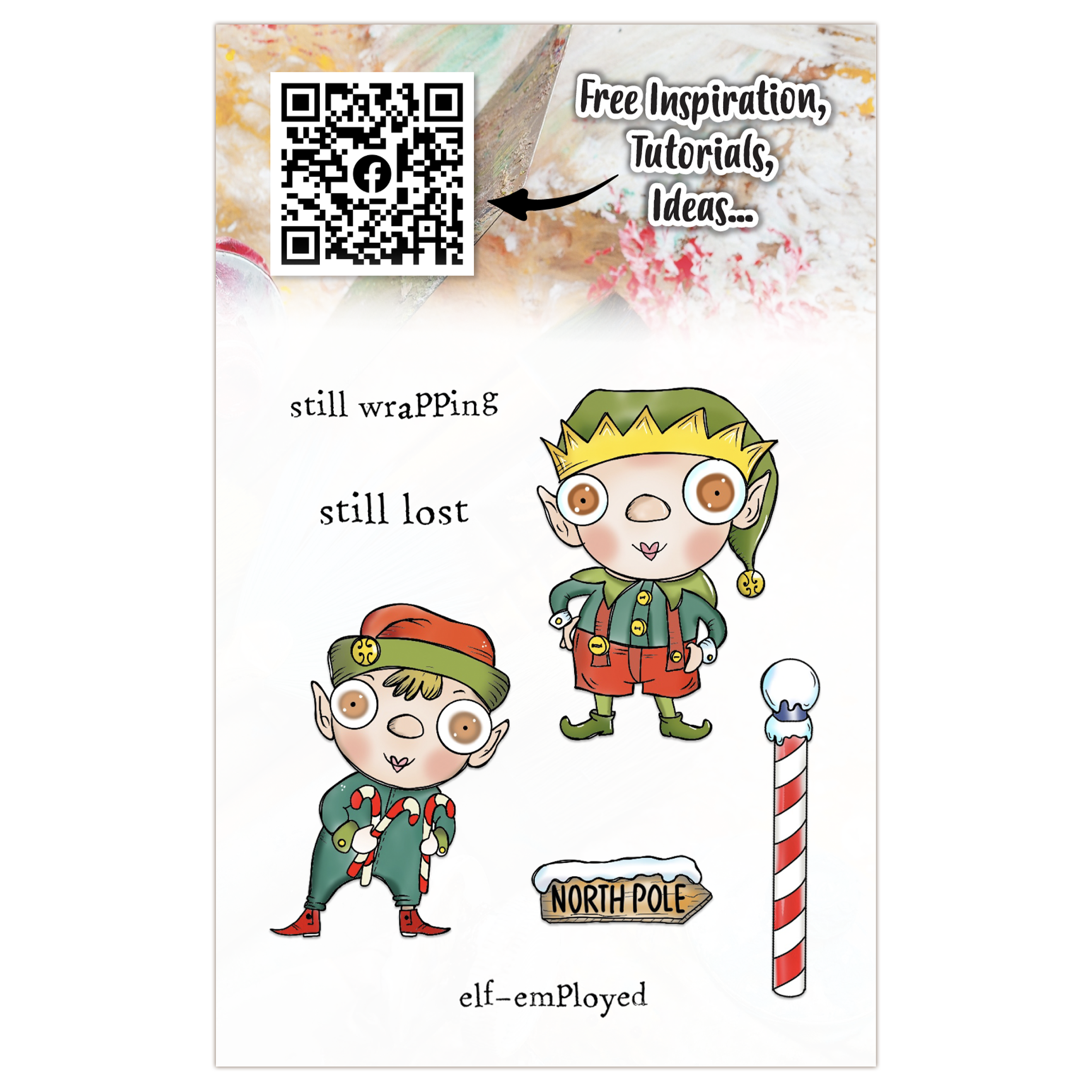AALL and Create - A7 Stamp Set - The North Pole