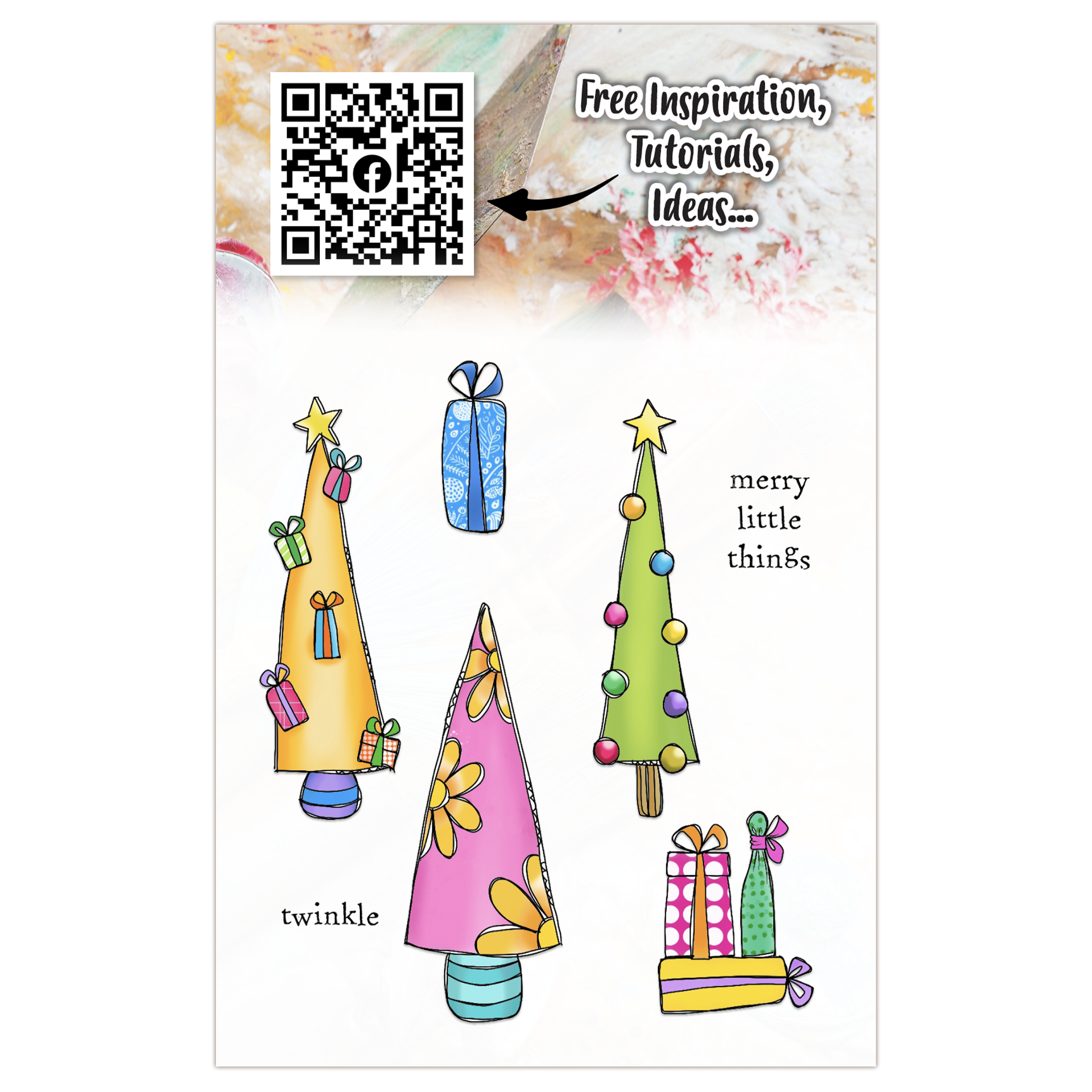AALL and Create - A7 Stamp Set - Merry Little Things