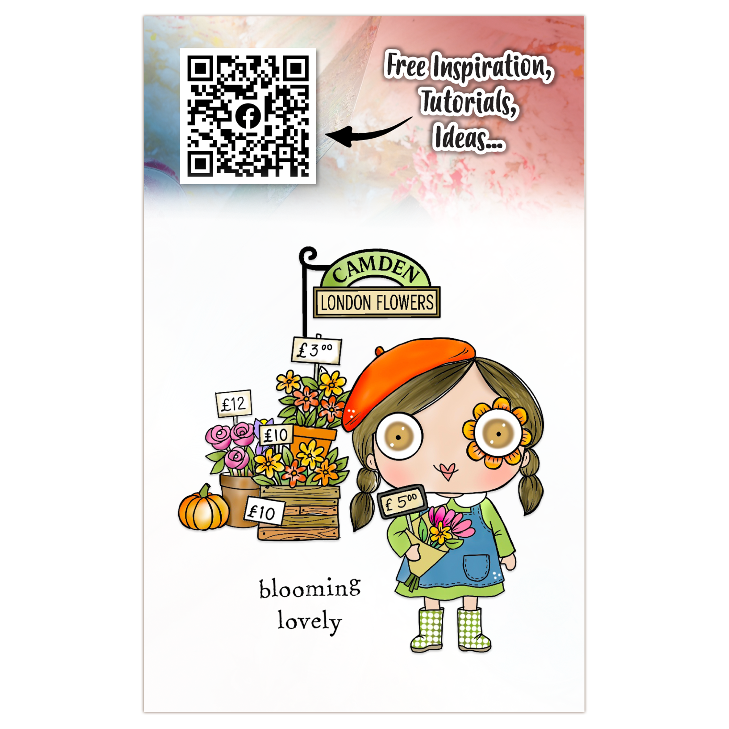 AALL and Create - A7 Stamp Set - Camden Flower Market