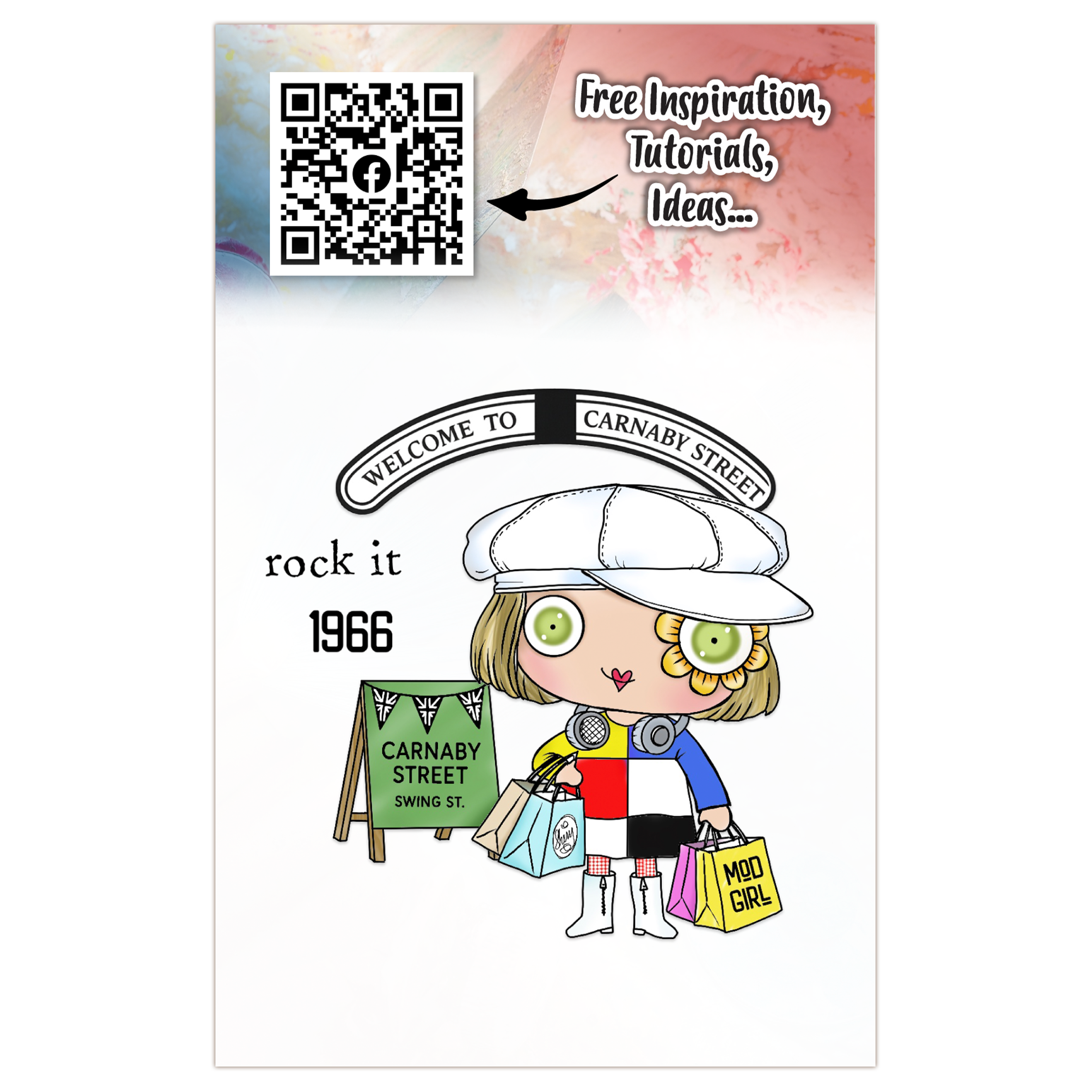 AALL and Create - A7 Stamp Set - Carnaby Street