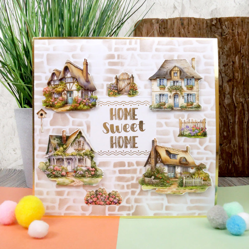 Trim Me! Foiled Insert Pad - Time to Celebrate - Gold