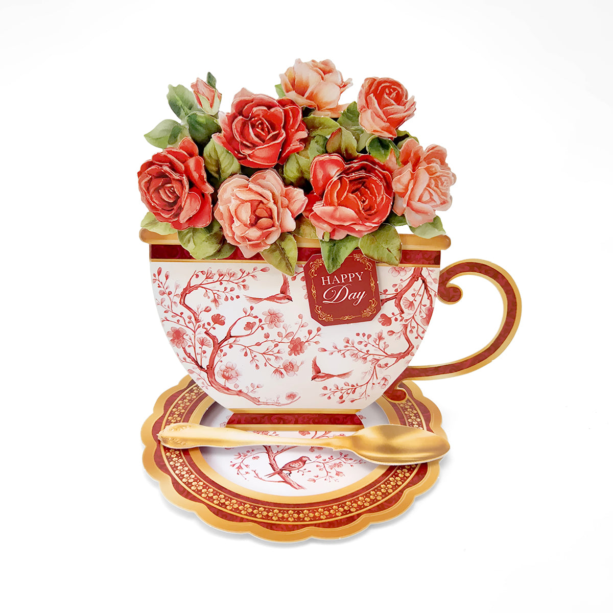 Katy Sue Teacup Bouquet, Card Making Kit