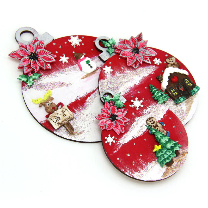 Miniature Christmas Gingerbread Silicone Mould