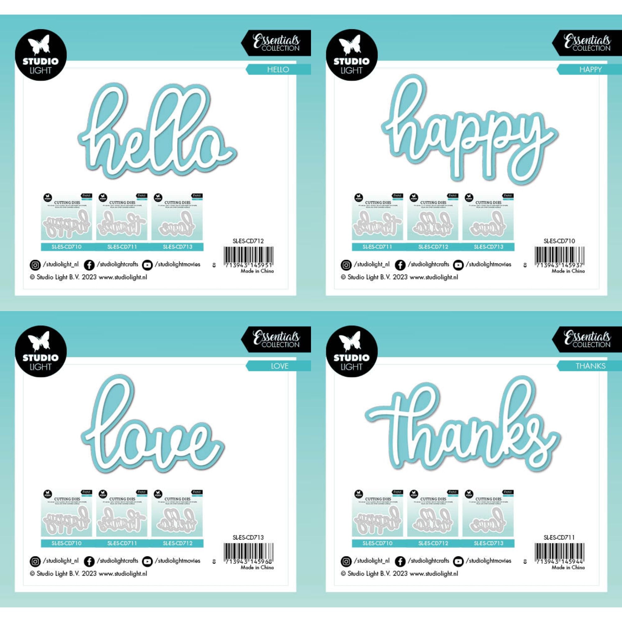 Studio Light - Fun bundle of Sentiments