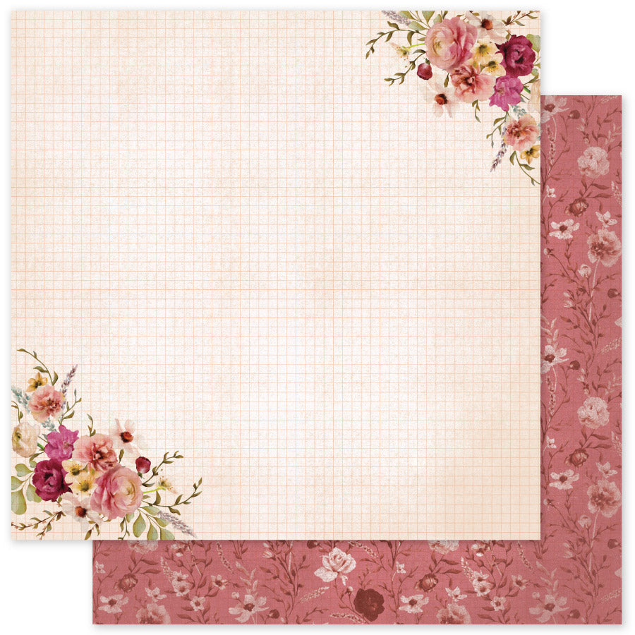 Vintage Rose Basics 6x6 Paper Collection 33642