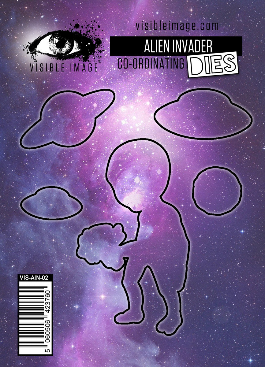 Visible Image Alien Invader Co-ordinating Dies