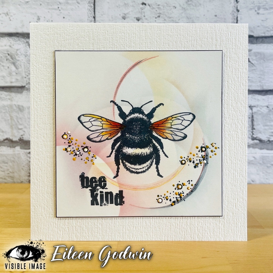 Visible Image Bee Happy - A6 Stamp Set