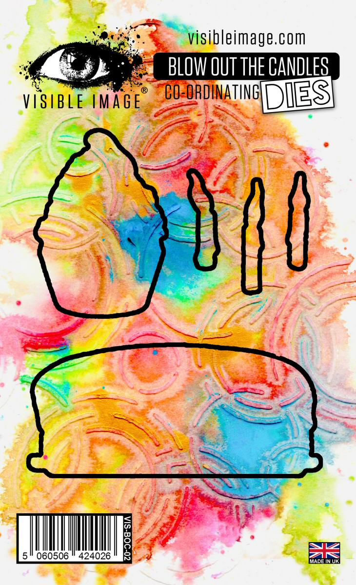 Visible Image Blow Out The Candles Co-ordinating Dies