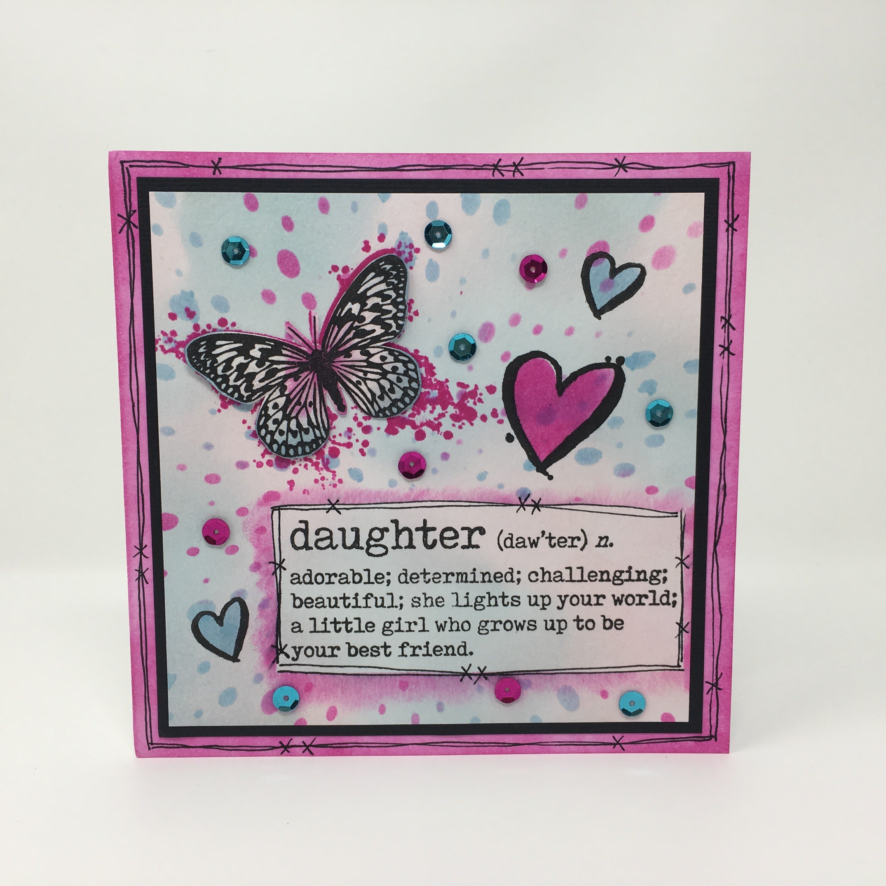 Visible Image Daughter Definition - A7 Stamp